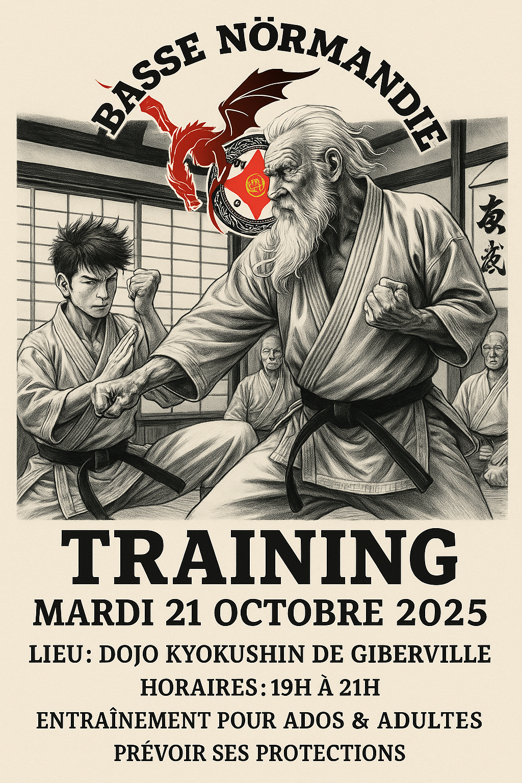 Basse-Nörmandie Kyokushin Training