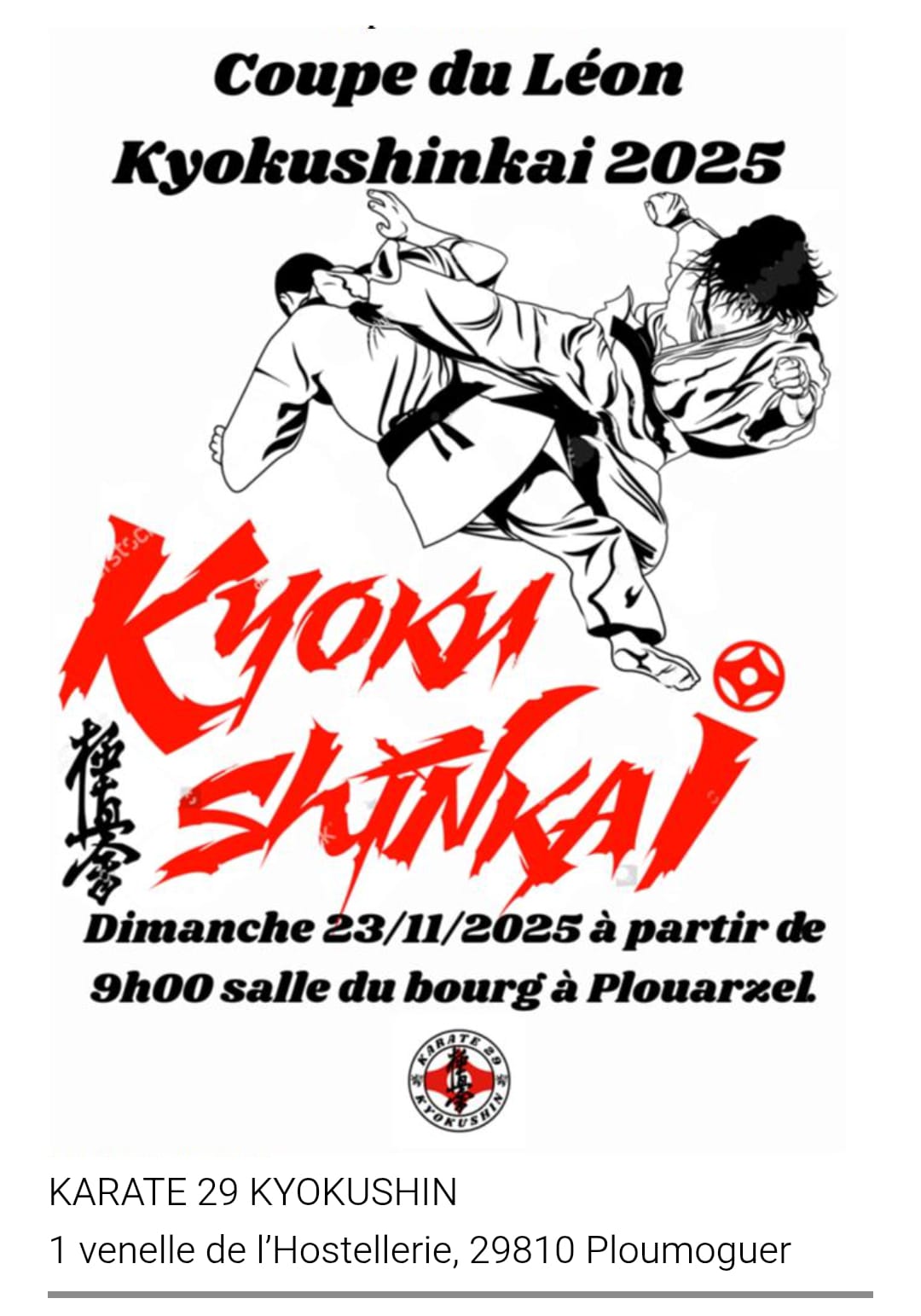Coupe du Léon Kyokushinkai 2025