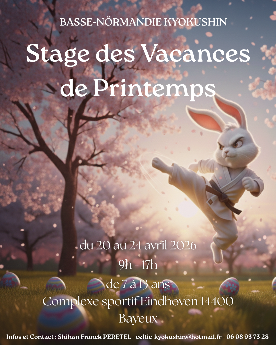 Stage des Vacances de Printemps